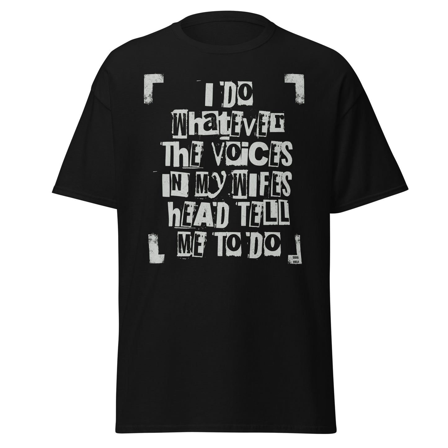 Boss Wife graphic tee voices in wife's head funny shirt VectorDesignsArizona