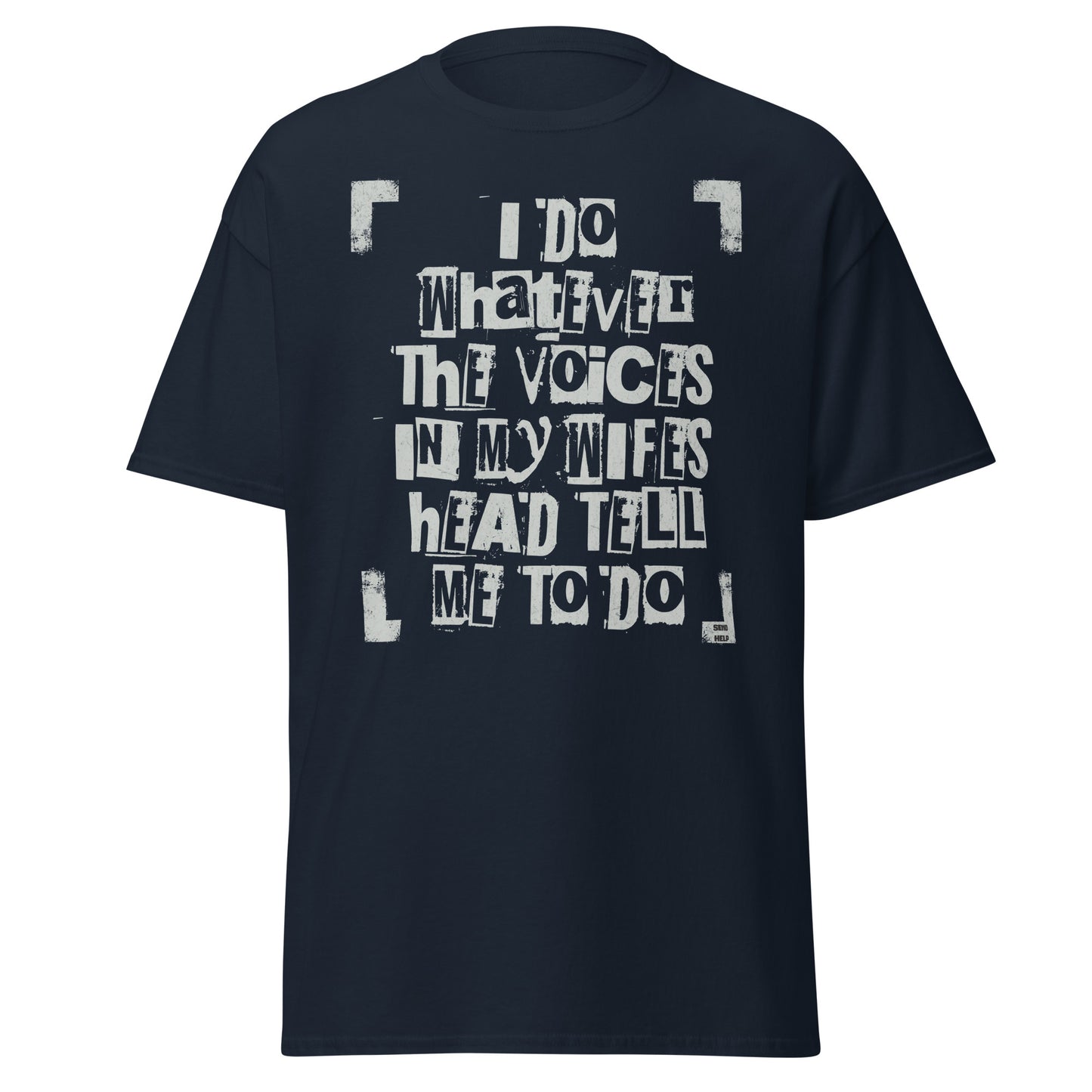 Boss Wife graphic tee voices in wife's head funny shirt VectorDesignsArizona
