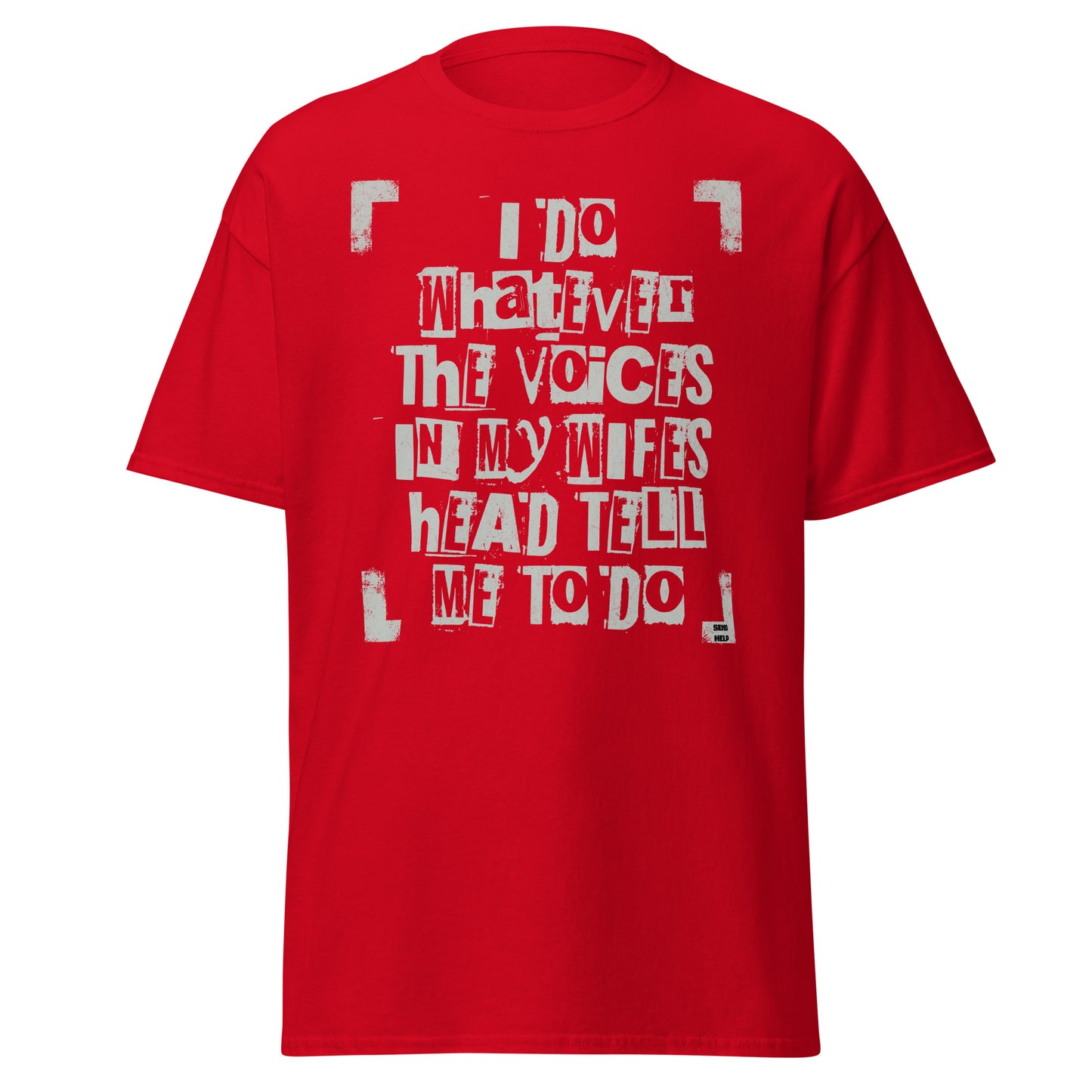 Boss Wife graphic tee voices in wife's head funny shirt VectorDesignsArizona