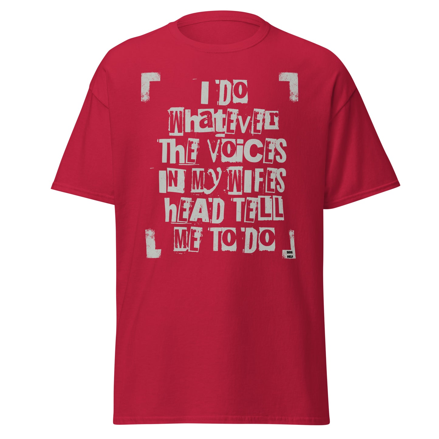 Boss Wife graphic tee voices in wife's head funny shirt VectorDesignsArizona