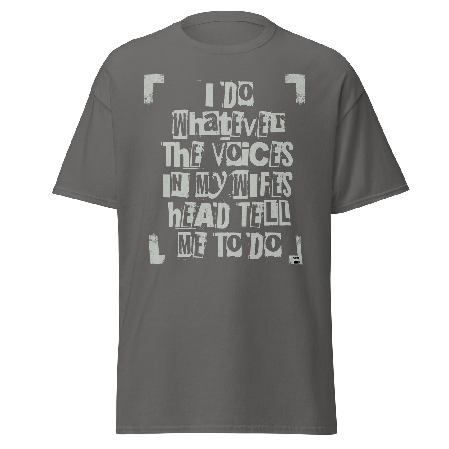 Boss Wife graphic tee voices in wife's head funny shirt VectorDesignsArizona