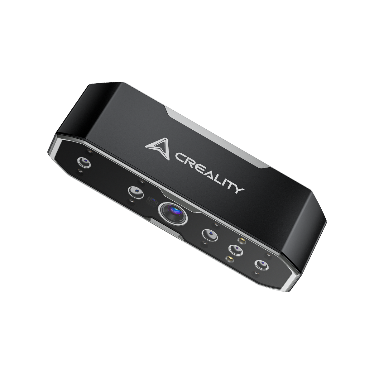 Creality CR-Scan Otter alternate angle showing top and rear port layout for USB connection