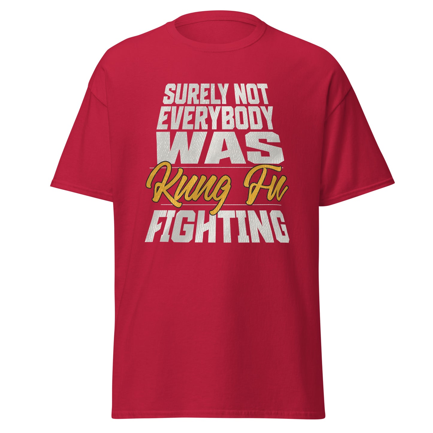 kung fu fighting graphic tee retro music tee by VectorDesignsArizona