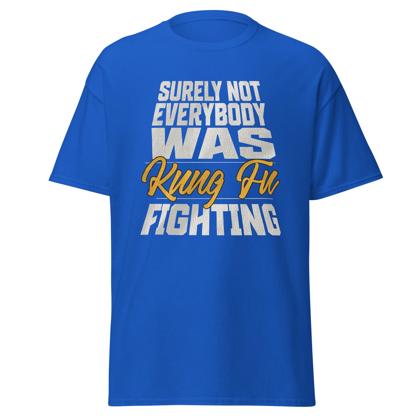 kung fu fighting graphic tee retro music tee by VectorDesignsArizona