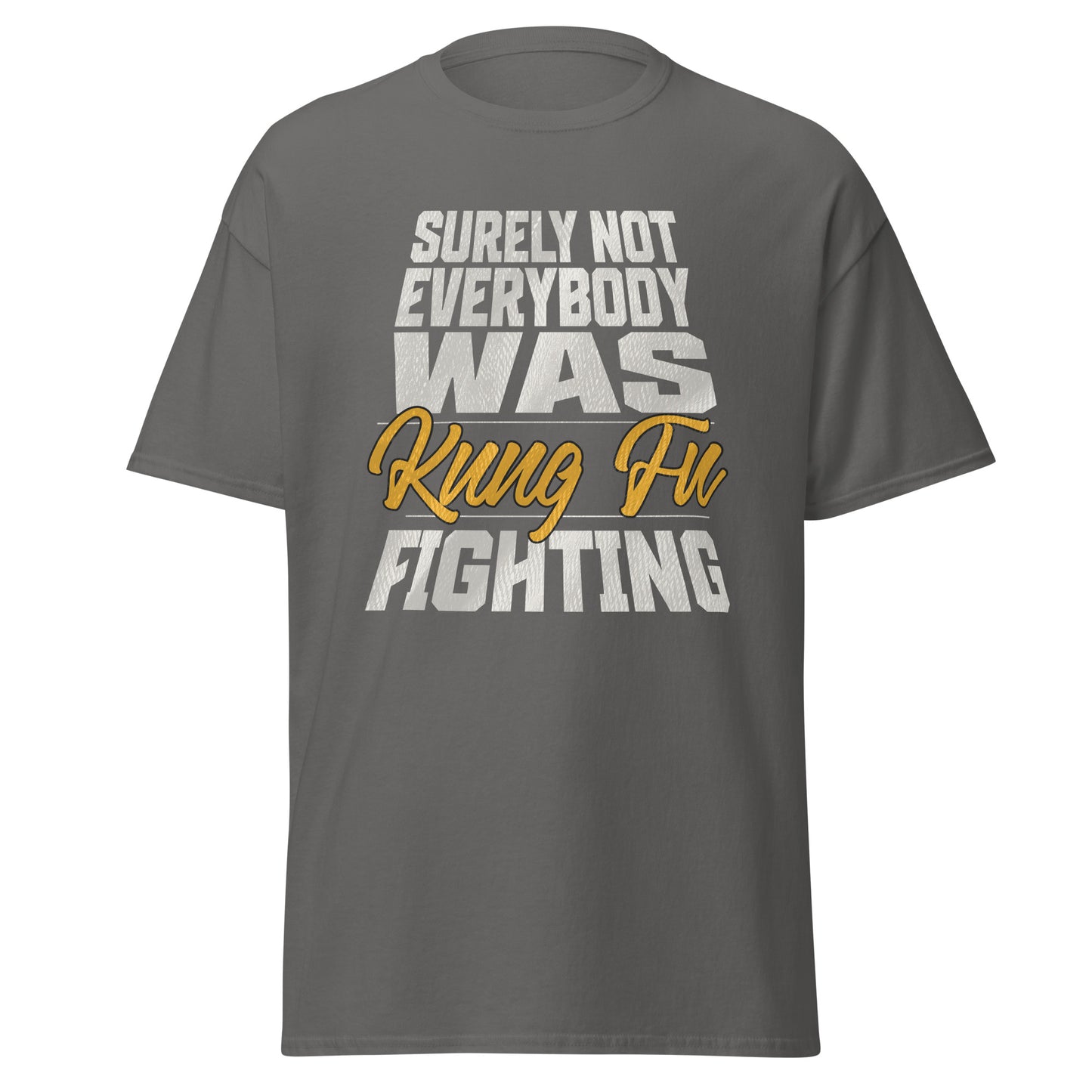 kung fu fighting graphic tee retro music tee by VectorDesignsArizona