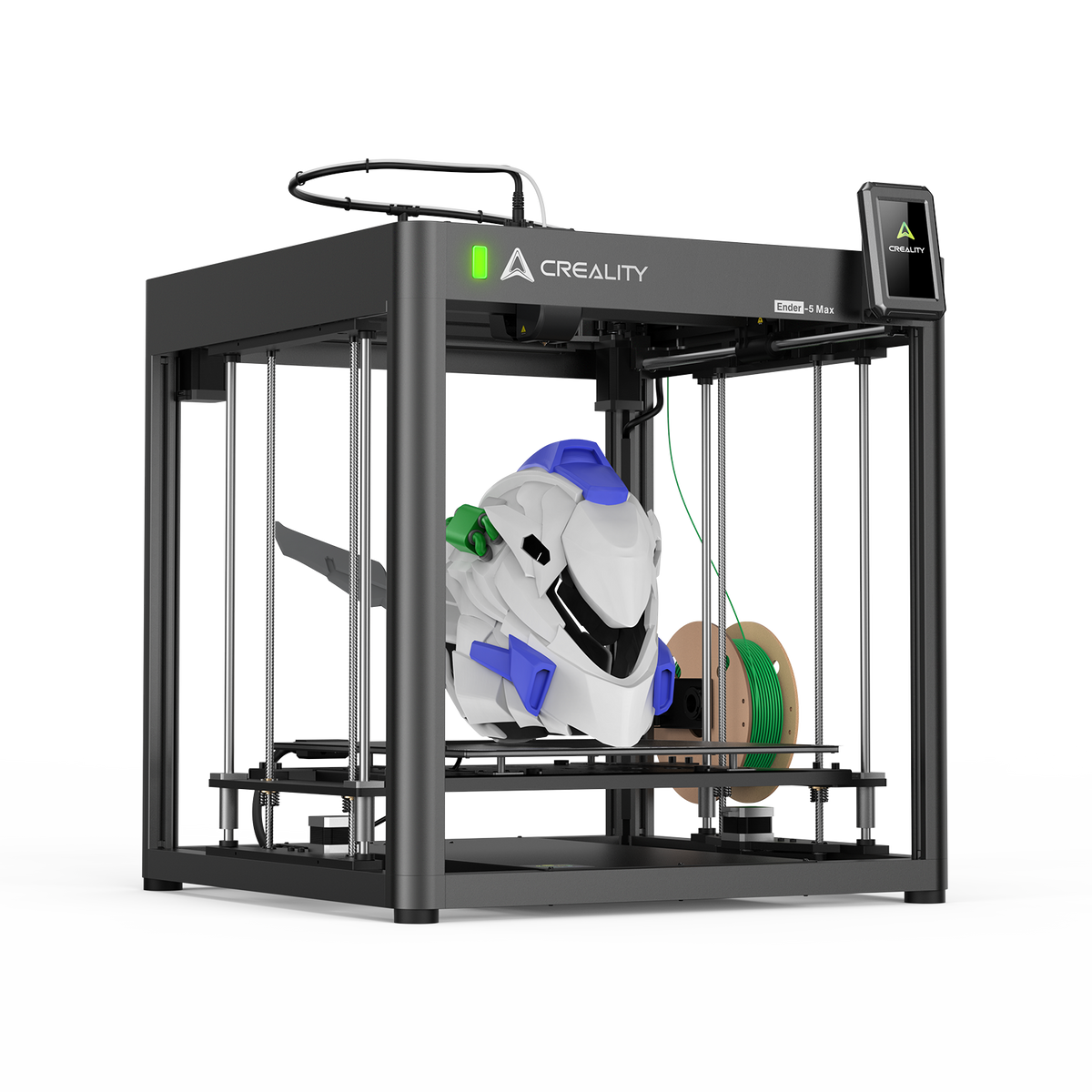Creality Ender-5 Max white background studio shot showing full printer assembly – buy from VectorDesignsArizona