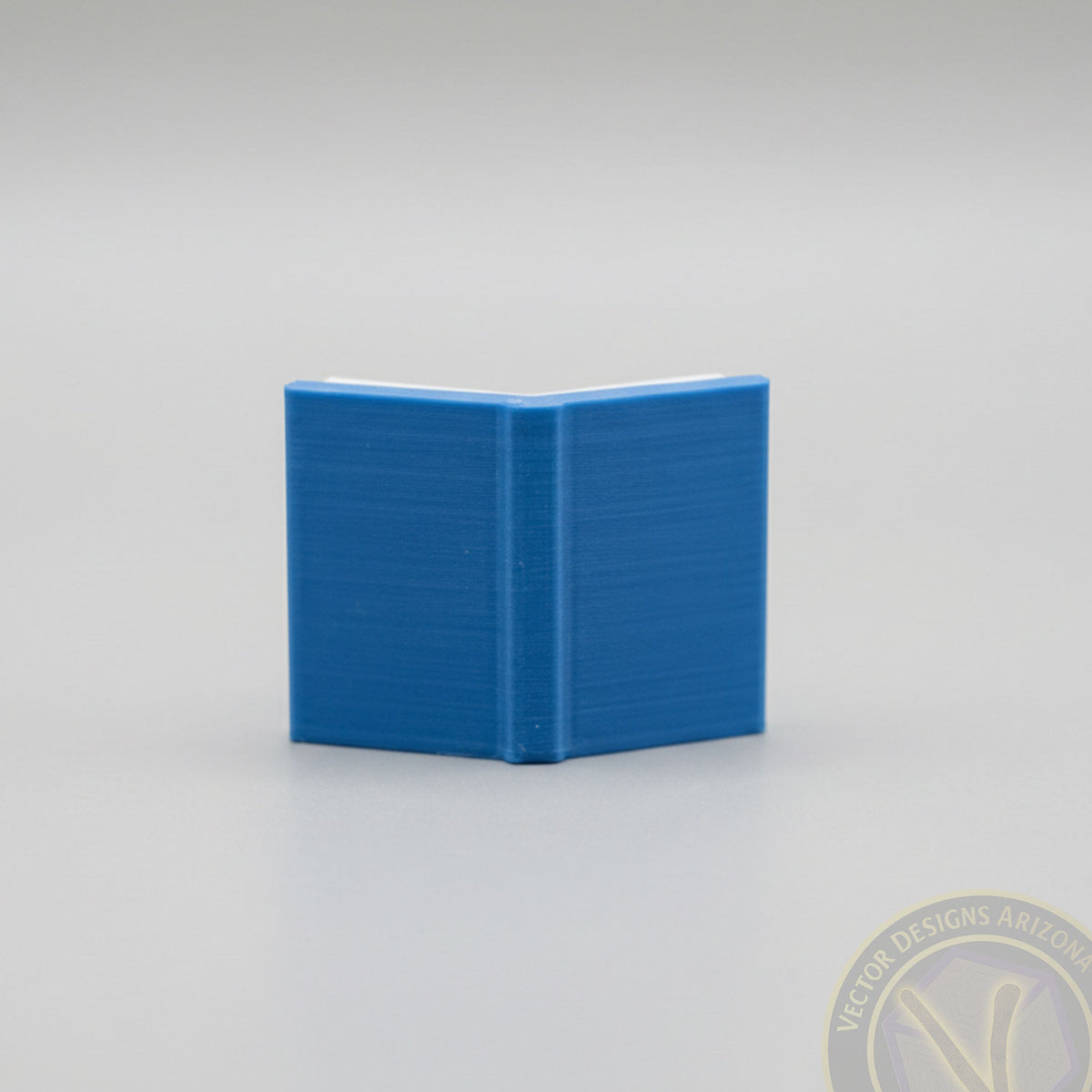 Blue miniature book accessory for Reading Ghost and Grim Reader desk decor
