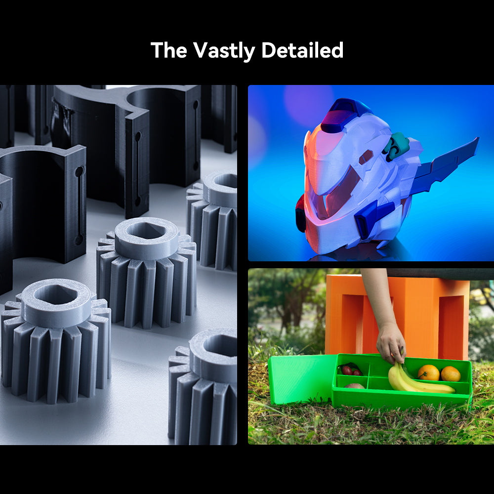 Creality Ender-5 Max print quality sample showing fine layer detail and surface finish on large printed part