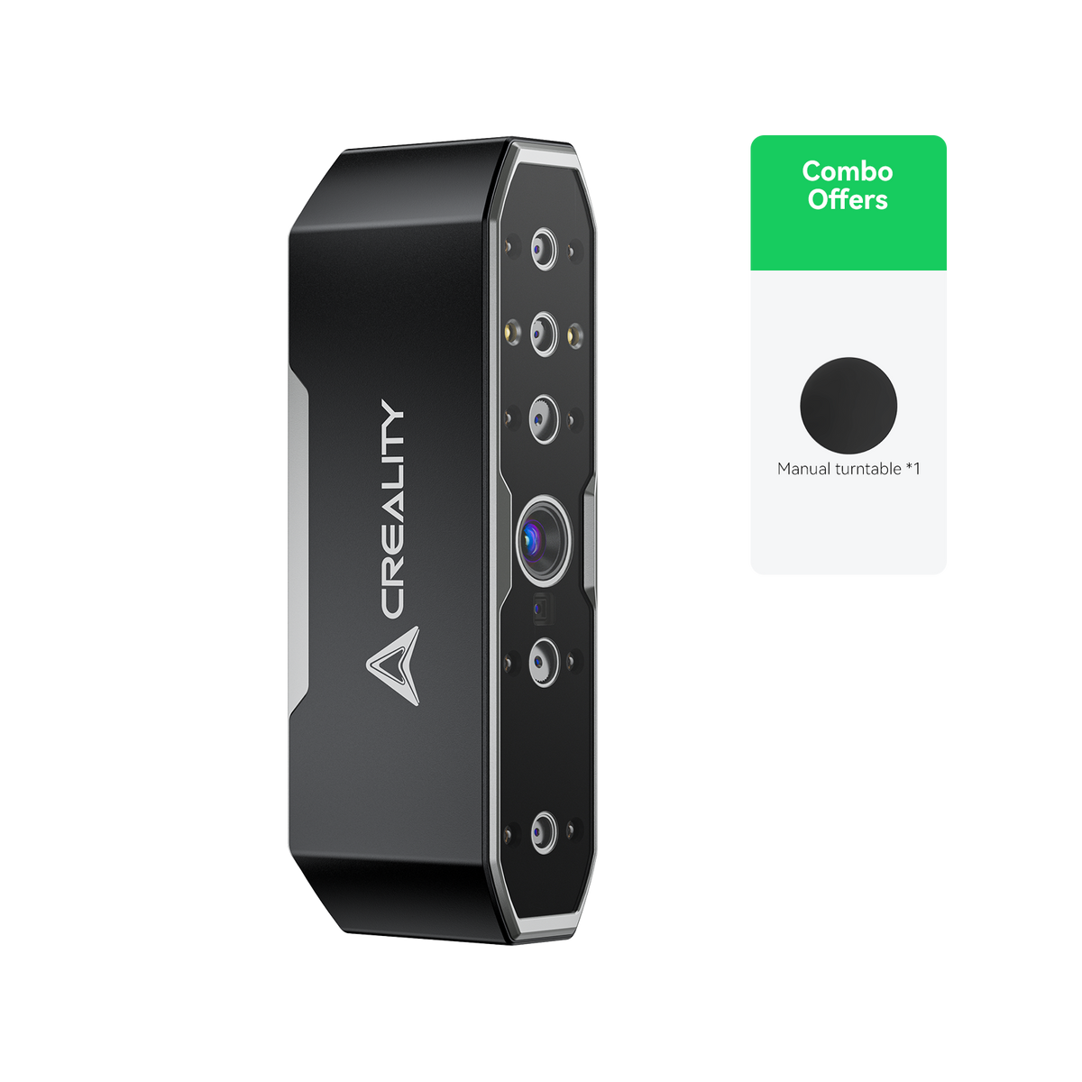 Creality CR-Scan Otter US market listing showing authorized availability from VectorDesignsArizona Tucson AZ