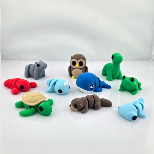 Mini Flexy Animal Friends — Flexy Toy, VectorDesignsArizona