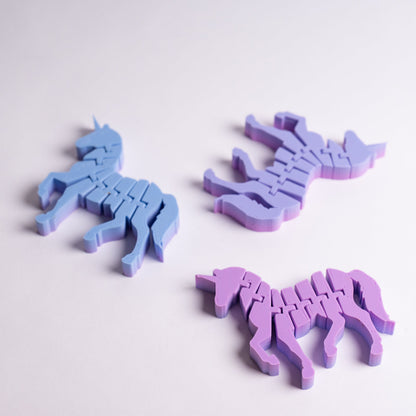 Cookiecad Unicorn PLA filament – spool side view