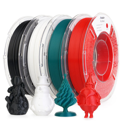 AMOLEN PLA Basic 250g spool — reusable vacuum-sealable bag with desiccant
