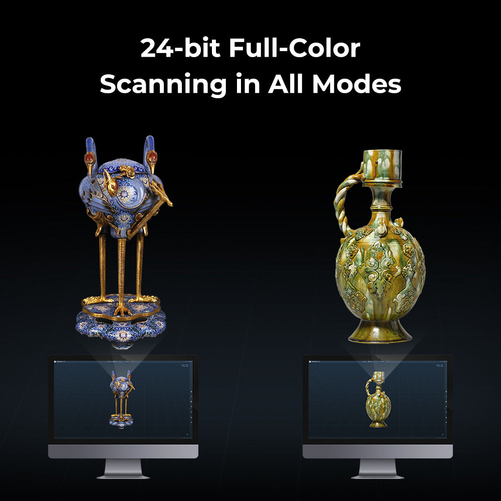 Creality Raptor Pro compared to Creality scanner lineup showing pro-tier positioning above Otter and RaptorX entry levels