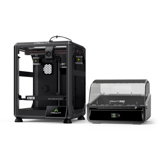 Creality K2 SE Combo 3D printer with CFS – 500mm/s high-speed enclosed multicolor system up to 16 colors – VectorDesignsArizona authorized Creality reseller Tucson AZ
