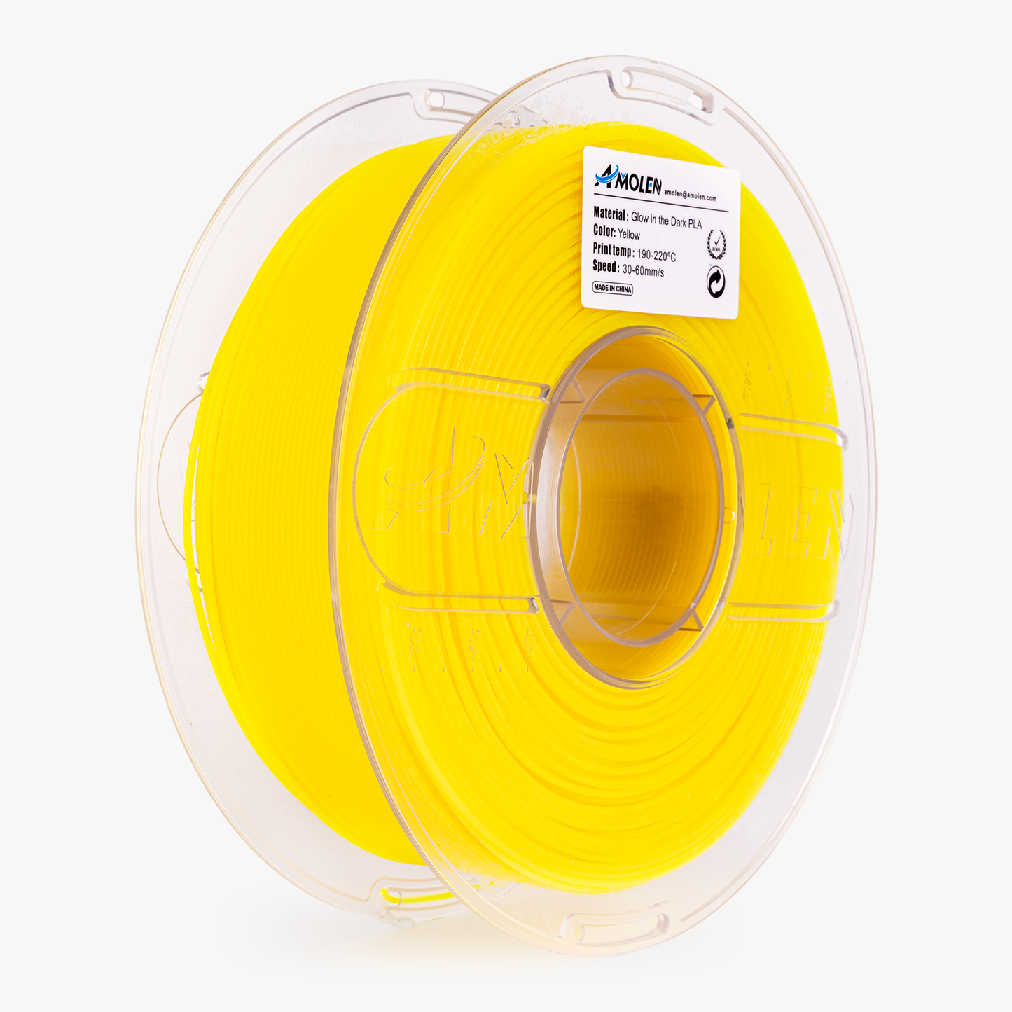 Glow PLA 1KG spool close-up, position 26 [Inferred — confirm image content]