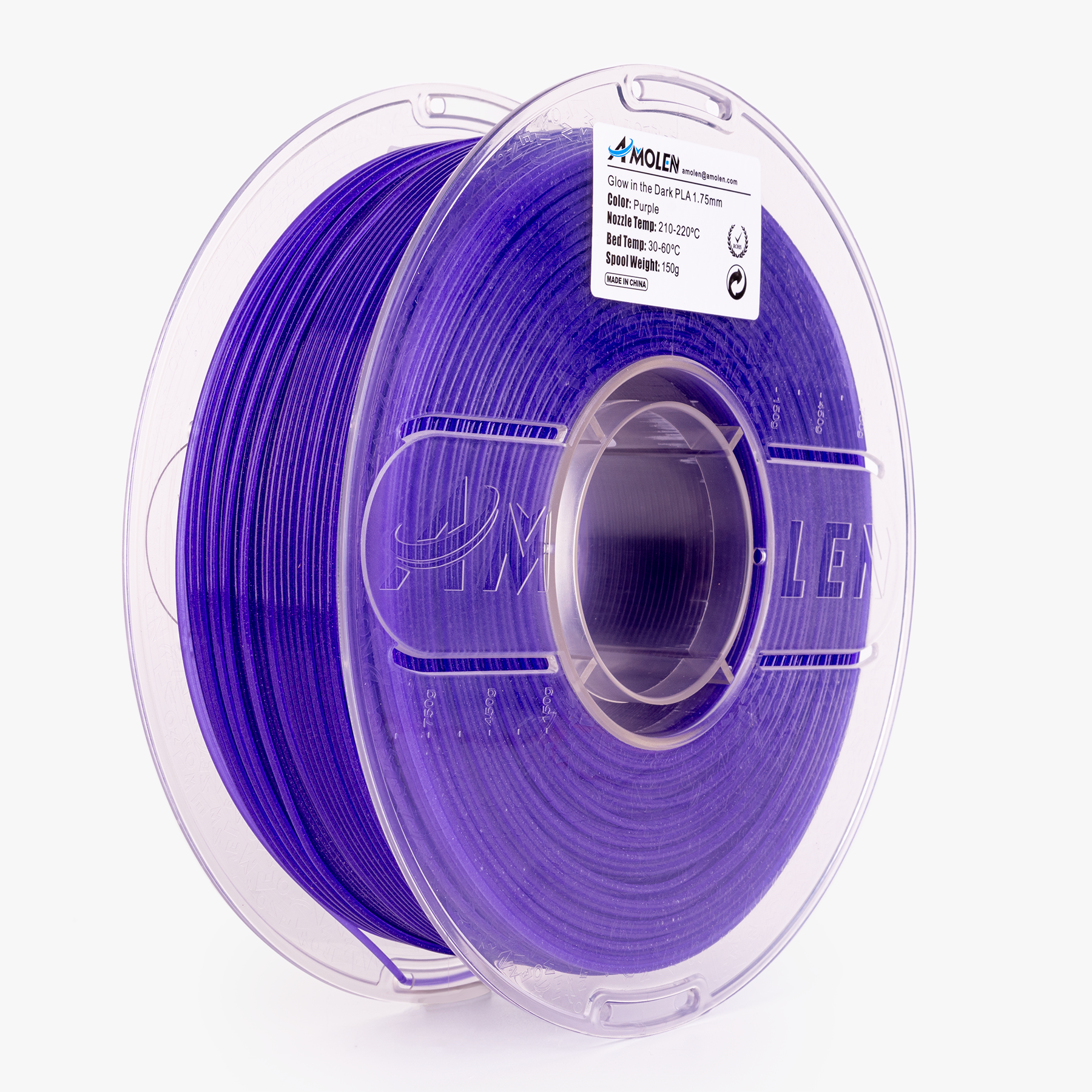 Glow PLA 1KG spool view, position 23 [Inferred — confirm image content]