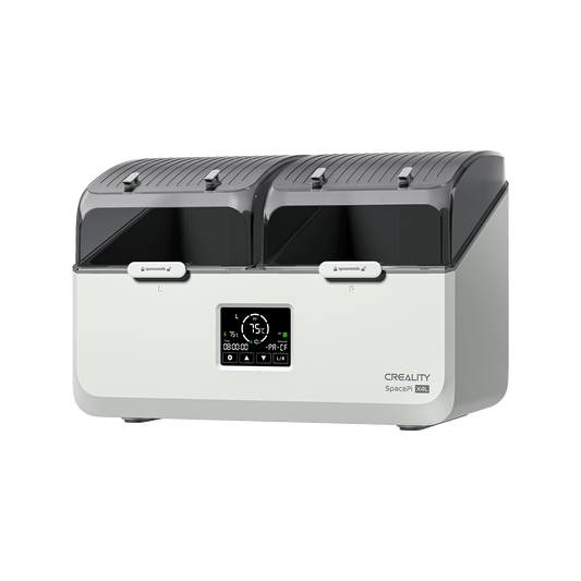 Creality SpacePi X4L filament dryer with 4-spool capacity and dual independent heating chambers – VectorDesignsArizona authorized Creality reseller Tucson AZ