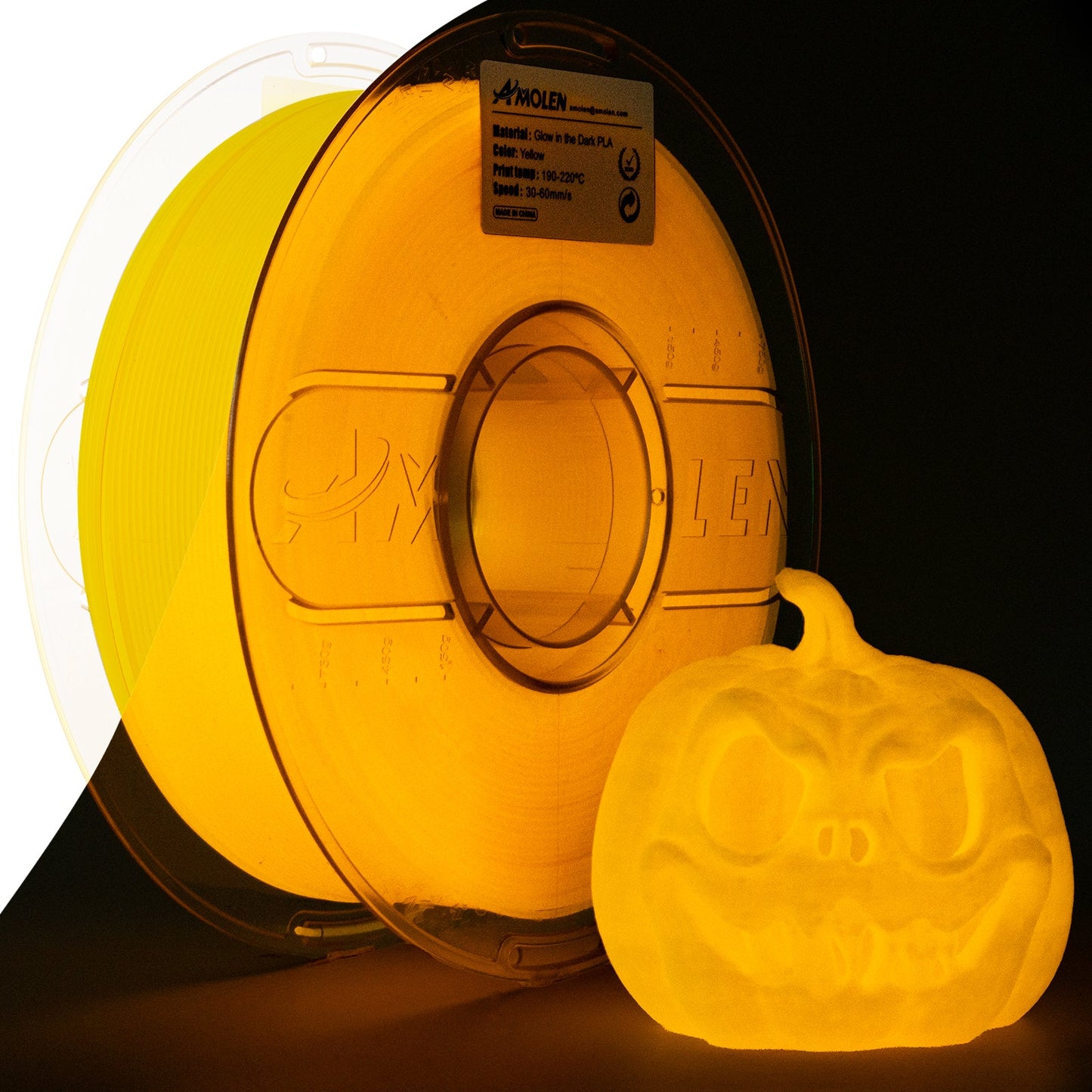 Glow PLA 1KG spool shot, position 18 [Inferred — confirm image content]