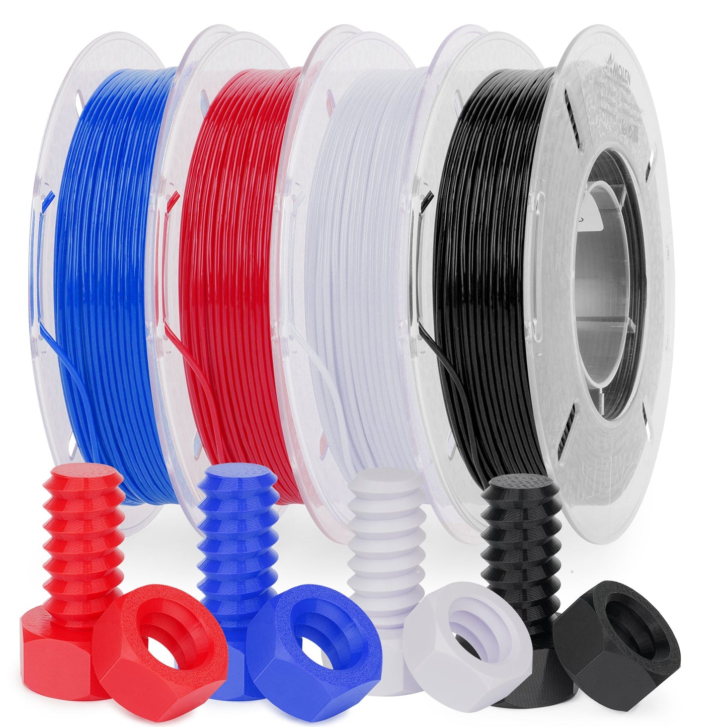 Amolen TPU filament 200g spool — flexible, bend-resistant material for FDM printing