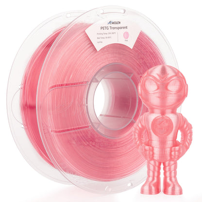 AMOLEN PETG Transparent — colorway selection display