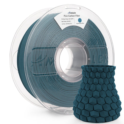 AMOLEN PLA Carbon Fiber packaging — reusable vacuum-sealed bag with desiccant