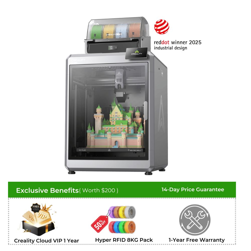 K2 Plus Combo 3D Printer