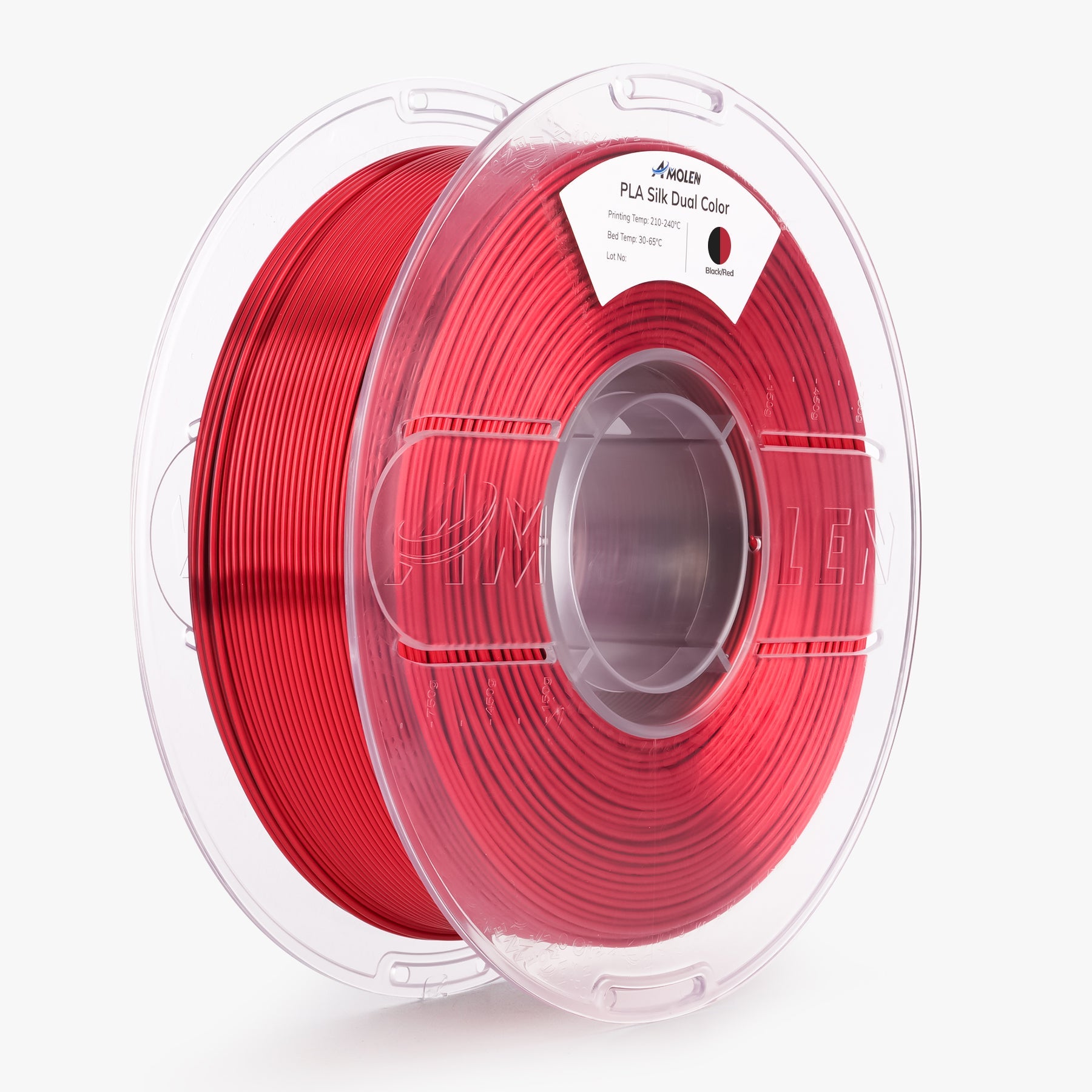Dual Color Silk PLA layer detail — two-tone metallic sheen close-up [Inferred — confirm image content]