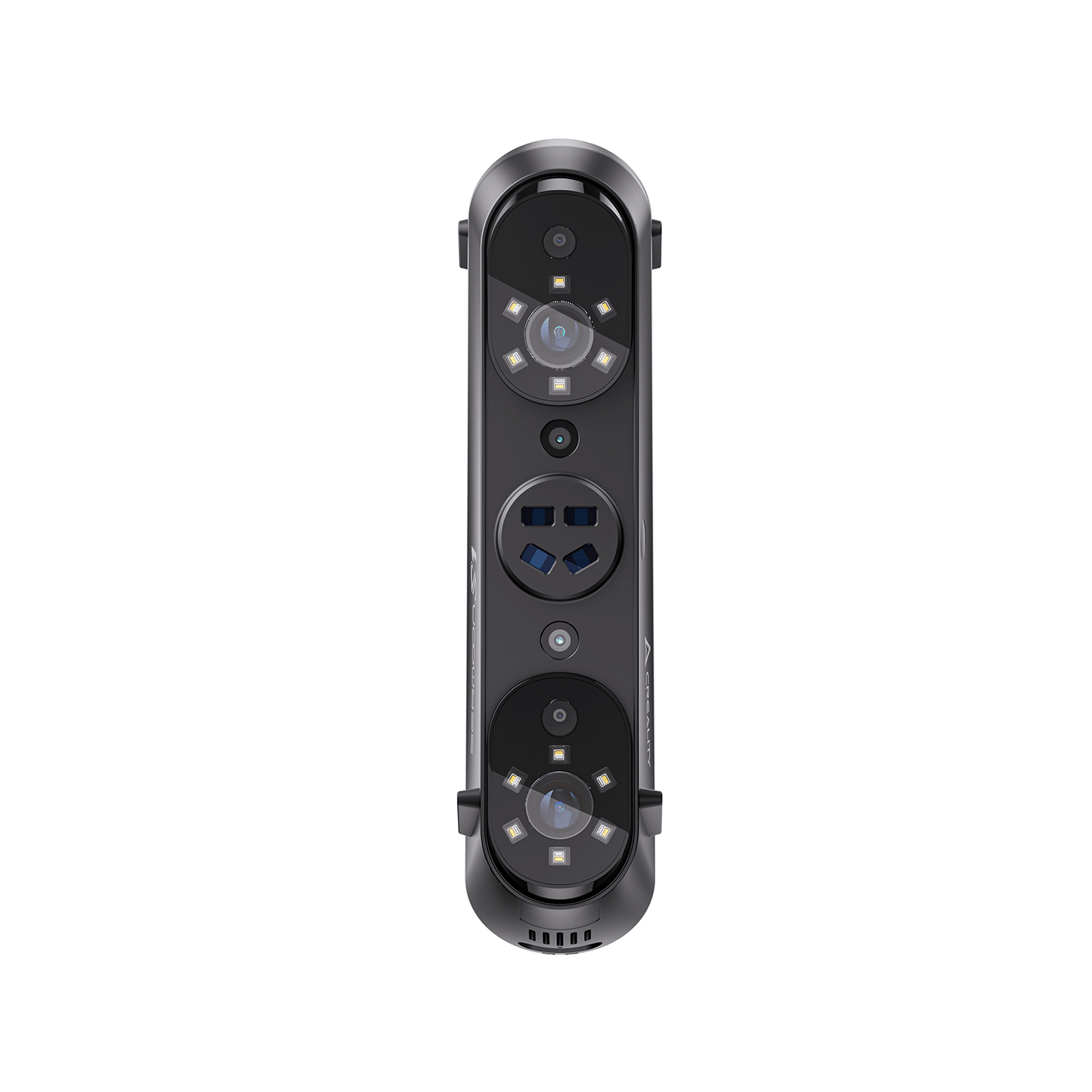 Creality Sermoon S1 3D scanner AI-assisted software interface showing mesh optimization and CAD export workflow
