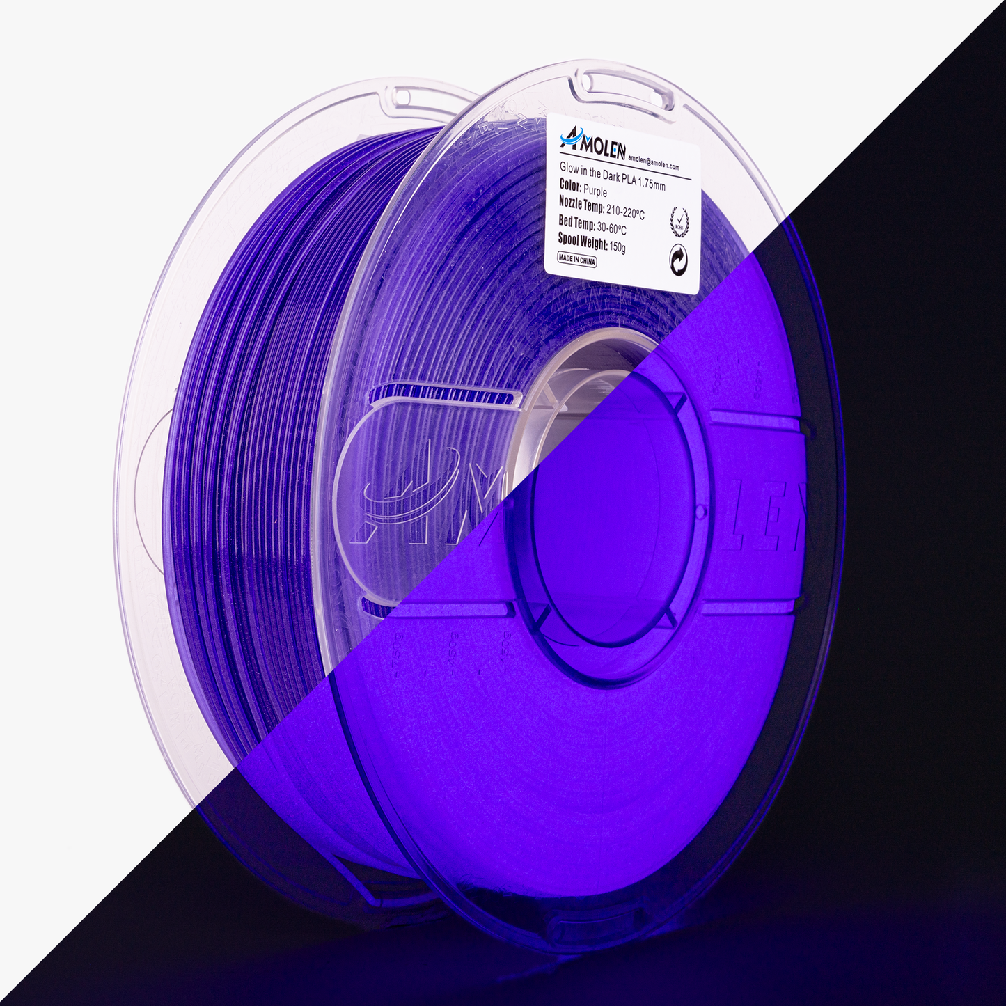 Glow PLA 1KG print result or color detail, position 22 [Inferred — confirm image content]