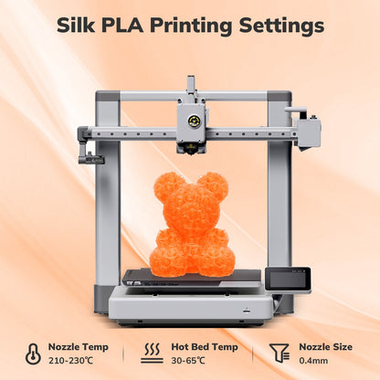 Amolen PLA Crystal Transparent filament colorway lineup all 10 options
