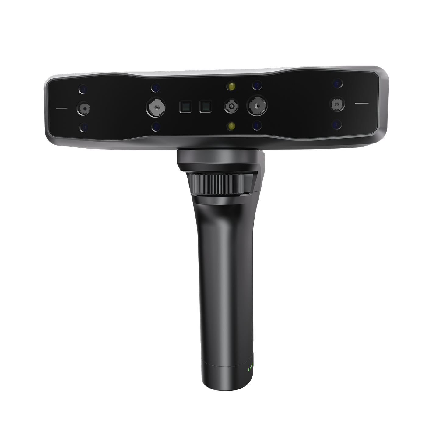 Creality CR-Scan Otter Lite scanning human face or organic form showing full-color surface texture capture