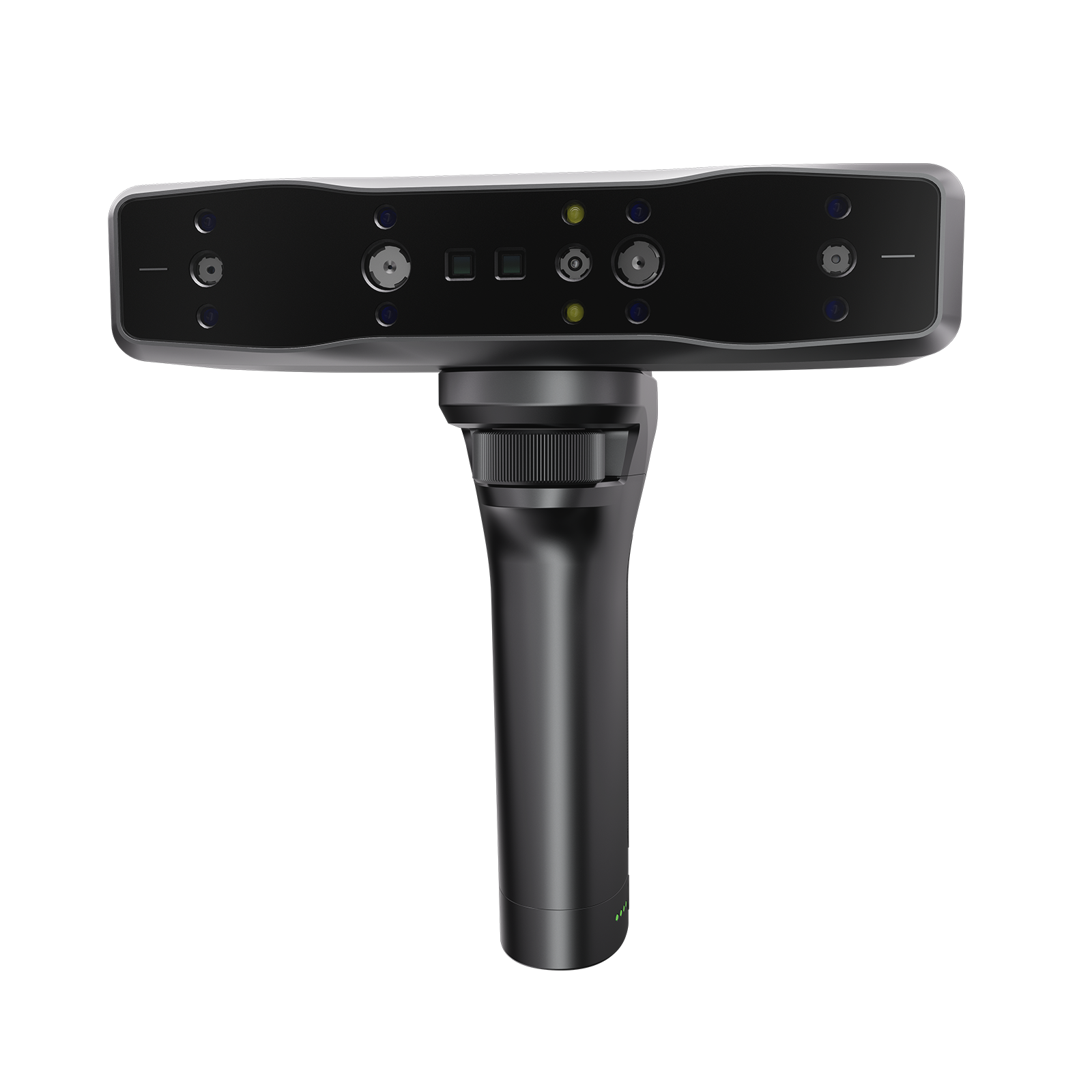 Creality CR-Scan Otter Lite scanning human face or organic form showing full-color surface texture capture