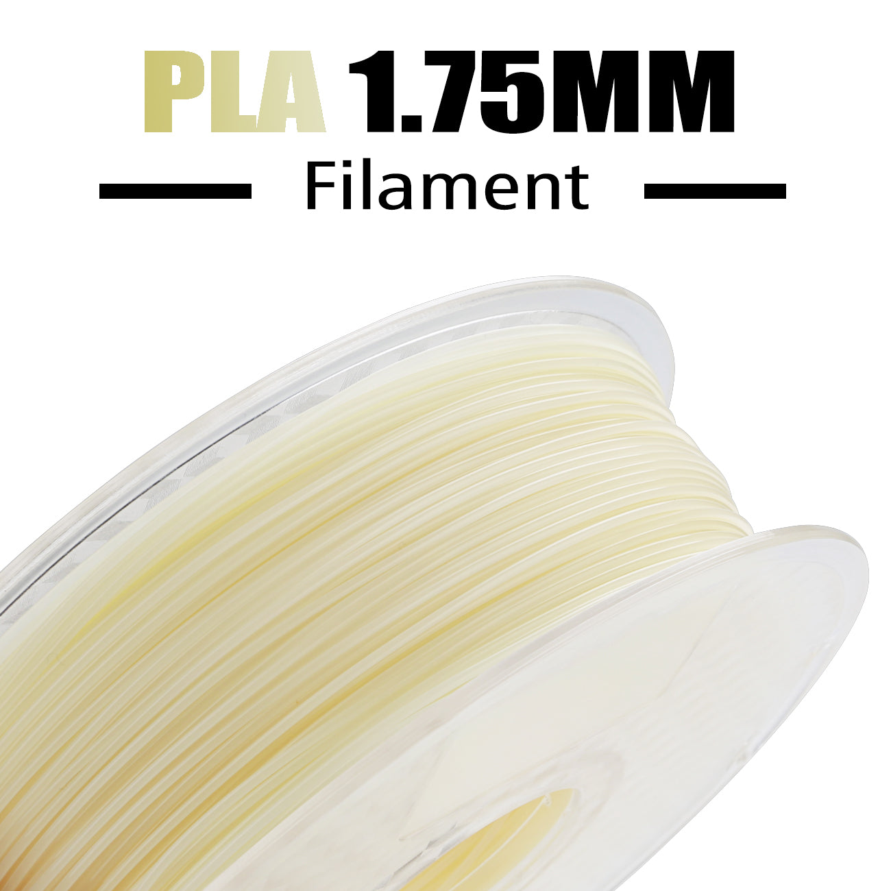 Glow PLA variety pack — spool close-up, glow-in-dark filament detail