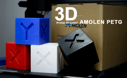 AMOLEN PLA Basic variety pack — color palette overview across three configurations