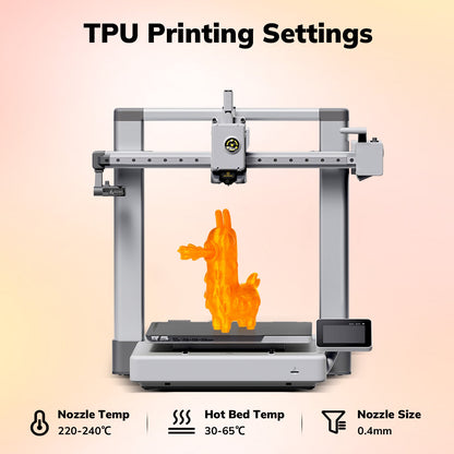 AMOLEN Transparent TPU flexible filament packaging — vacuum-sealed 1KG spool for moisture protection