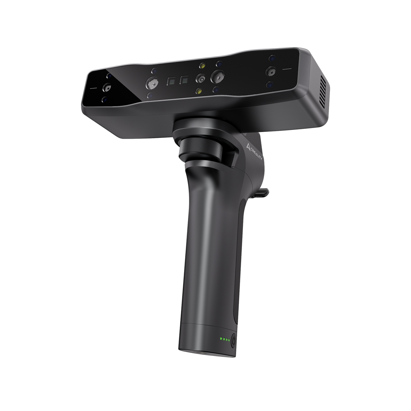 Creality CR-Scan Otter Lite output in Creality Scan software showing automatic alignment and hole filling tools