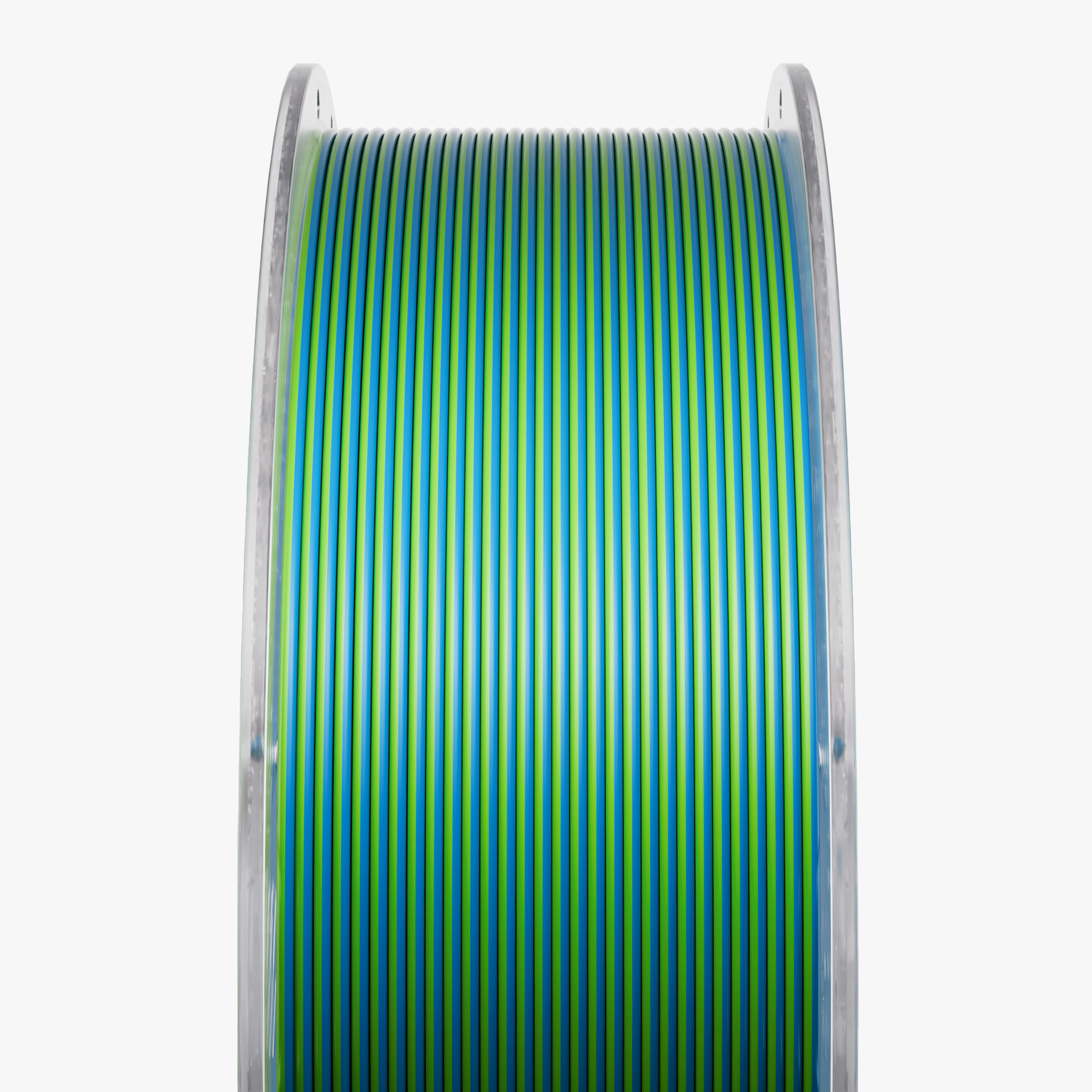 Dual Color Silk PLA color comparison or lineup, position 10 [Inferred — confirm image content]