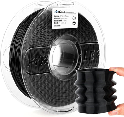 AMOLEN TPU Basic flexible filament 1.75mm 1KG — product overview