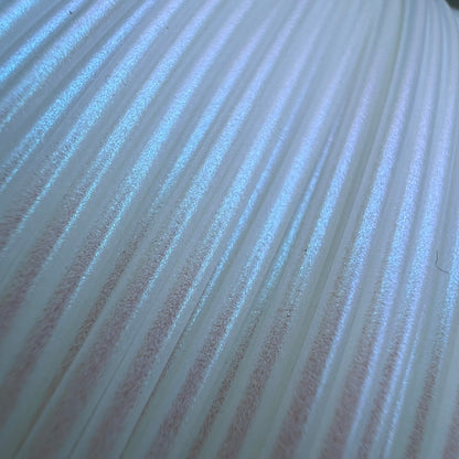 Cookiecad Blue Pearl PLA filament close-up – pearlescent blue surface detail