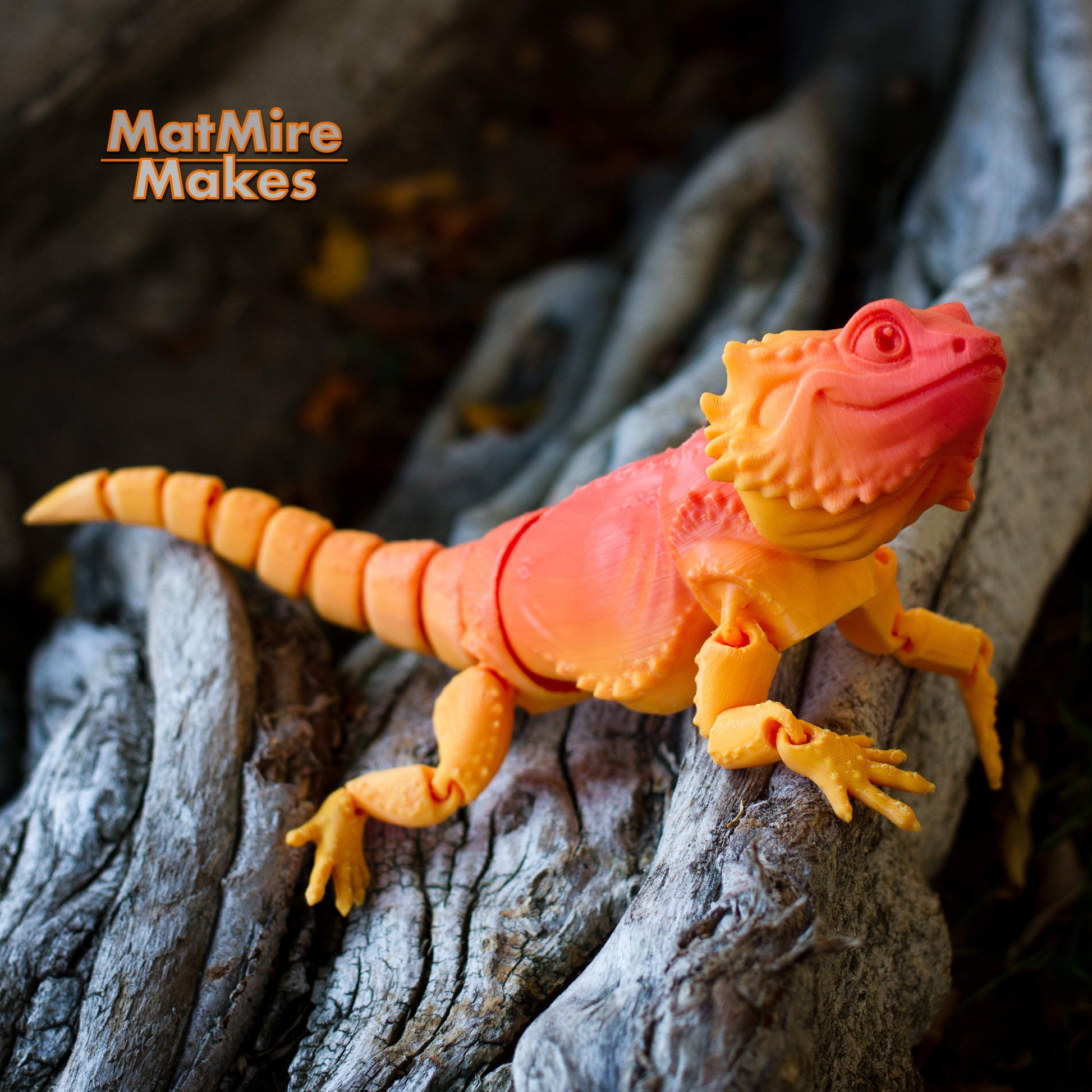 Cookiecad Sunrise PLA filament – spool side view