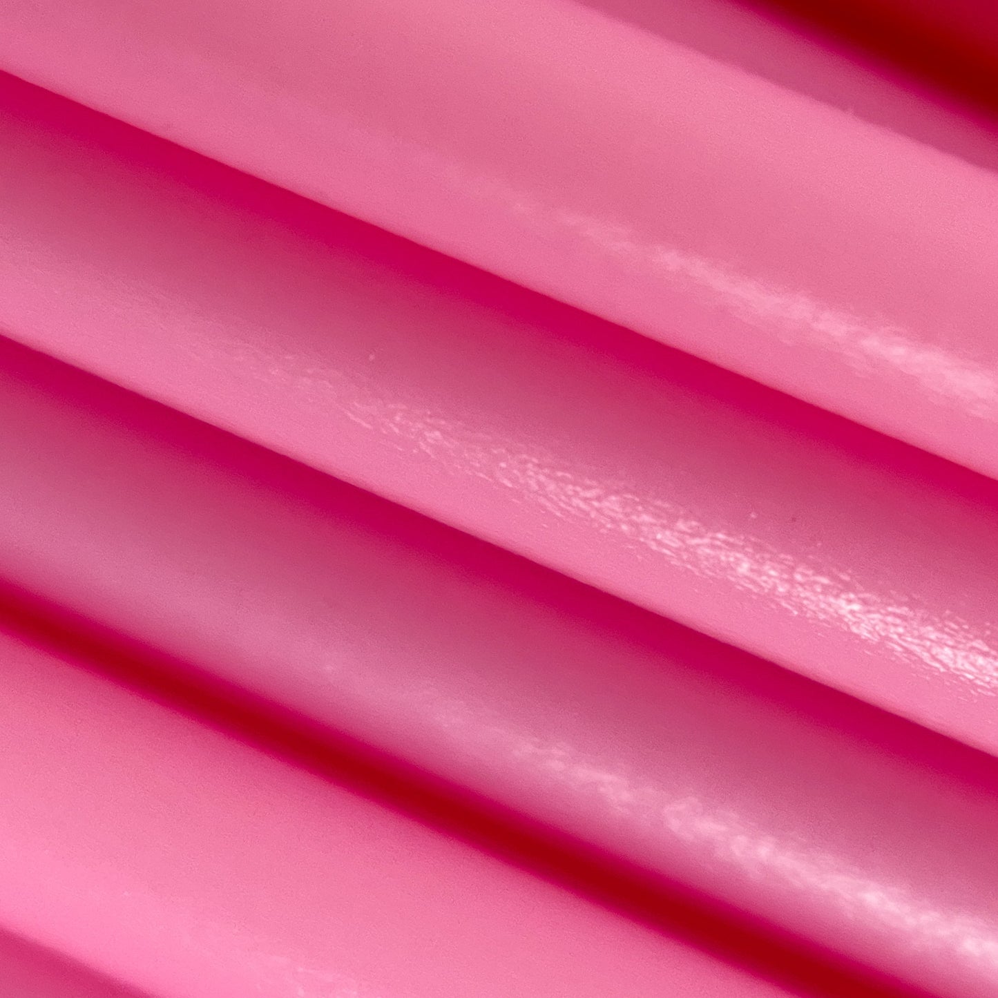 Cookiecad Bubblegum Pink PLA filament close-up – vivid pink surface detail