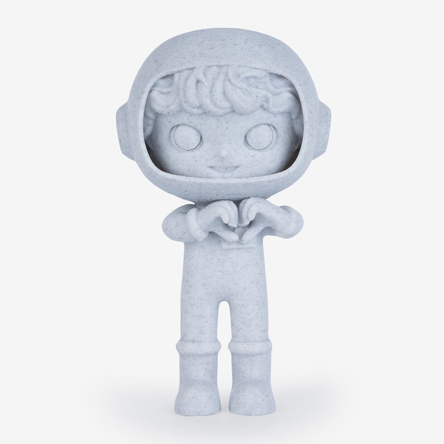 AMOLEN Marble PLA filament close-up showing realistic stone vein texture