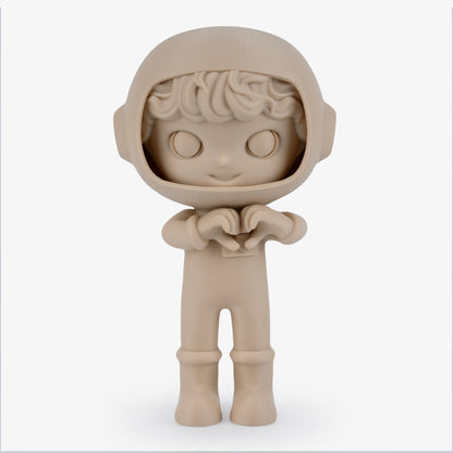 AMOLEN Matte PLA Basic 1.75mm 1KG — studio product photo, frosted surface detail