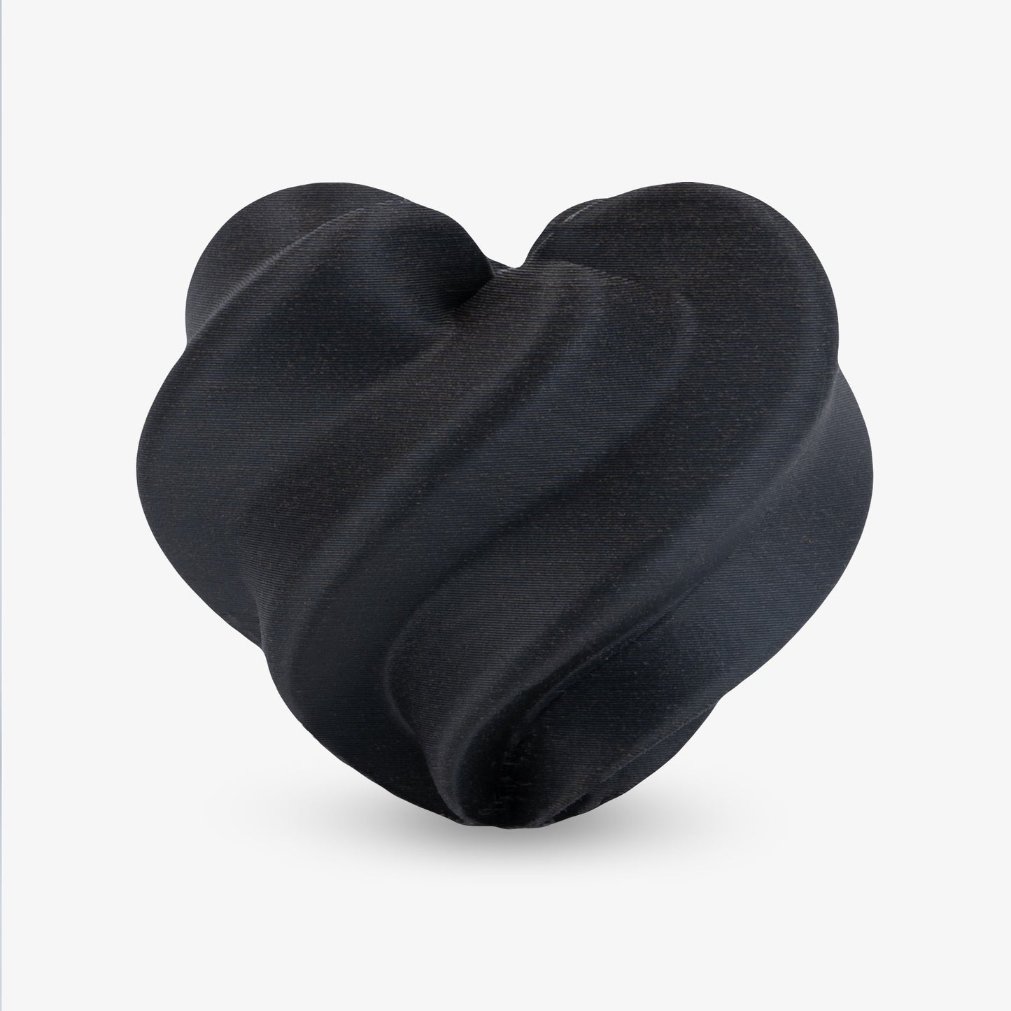 AMOLEN Wood PLA filament spool in Ebony Wood — very dark near-black with visible grain structure, 1.75mm 1KG