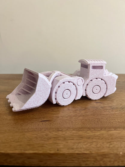Cookiecad Vanilla Redberry PLA filament detail – chip-style speckling pattern