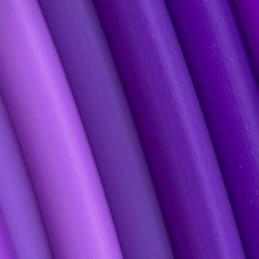 Cookiecad Purple Ombré PLA filament close-up – light to deep purple gradient visible