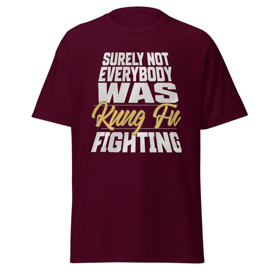 kung fu fighting graphic tee retro music tee by VectorDesignsArizona