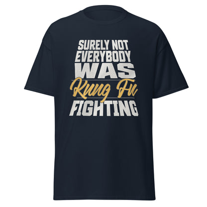 kung fu fighting graphic tee retro music tee by VectorDesignsArizona