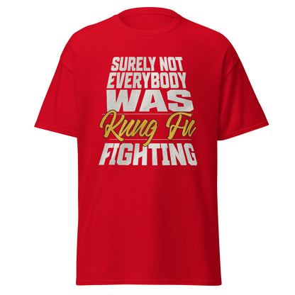 kung fu fighting graphic tee retro music tee by VectorDesignsArizona