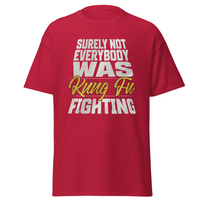 kung fu fighting graphic tee retro music tee by VectorDesignsArizona